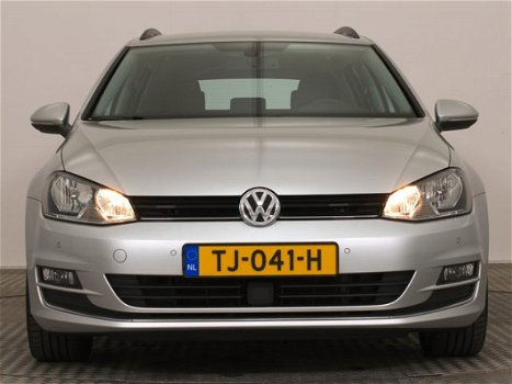 Volkswagen Golf Variant - 1.6 TDi 105pk Highline DSG-7 ECC NAV 1/2 ALCANTARA PDC LMV 15'' - 1