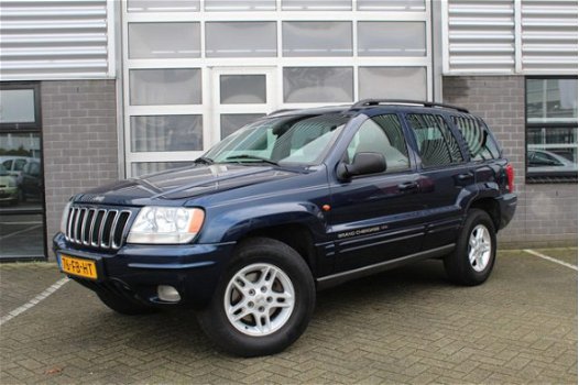 Jeep Grand Cherokee - 4.7i V8 Limited Leder 4X4 Stoelverwarming N.A.P. 223PK - 1