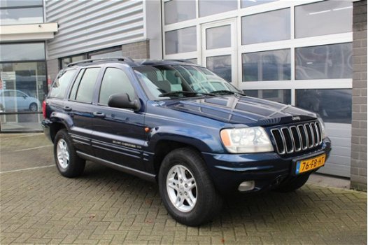 Jeep Grand Cherokee - 4.7i V8 Limited Leder 4X4 Stoelverwarming N.A.P. 223PK - 1