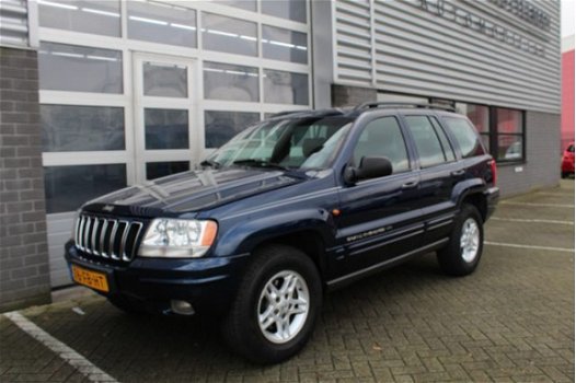 Jeep Grand Cherokee - 4.7i V8 Limited Leder 4X4 Stoelverwarming N.A.P. 223PK - 1