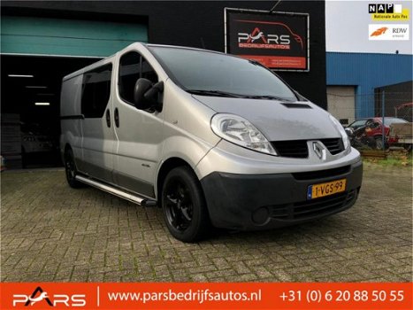 Renault Trafic - 2.5 dCi T29 L2H1 DC Dubbel cabine 6pers Automaat Airco Navi Cruise controle elk.ram - 1