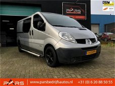 Renault Trafic - 2.5 dCi T29 L2H1 DC Dubbel cabine 6pers Automaat Airco Navi Cruise controle elk.ram