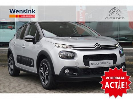 Citroën C3 - 1.2 PURETECH 82 FEEL EDITION NAVI-CLIMA-PDC - 1