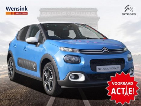 Citroën C3 - 1.2 PURETECH 82 FEEL EDITION NAVI-CLIMA-PDC - 1