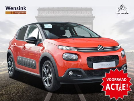 Citroën C3 - 1.2 PURETECH 82 FEEL EDITION NAVI-CLIMA-PDC - 1