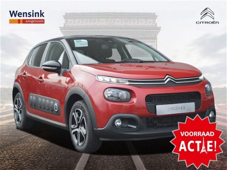 Citroën C3 - 1.2 PURETECH 82 FEEL EDITION NAVI-CLIMA-PDC - 1