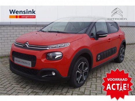 Citroën C3 - 1.2 82pk FEEL EDITION NAV, CLIMA, DAB+, PDC, NAV, CLIMA, CRUISE, PDC, DAB+ - 1