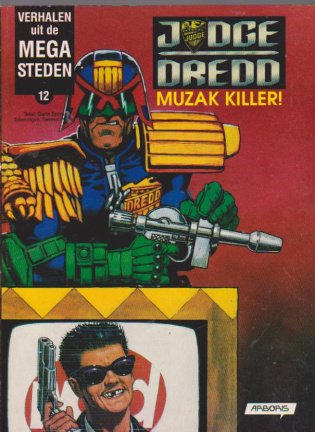 Judge Dredd 12 Muzak Killer - nr. 1
