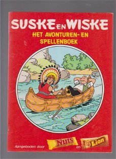 Suske en Wiske Het avonturen en spellenboek reclameuitgave Nuts / Lion