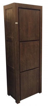 Winkelkast Oosterbeek teak greeploos 75 x 45 x 200cm - nr. 1