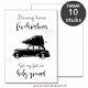 Quote kaarten driving home for christmas A6 - 10 stuks - 1 - Thumbnail