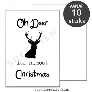 Quote kaarten driving home for christmas A6 - 10 stuks - 4
