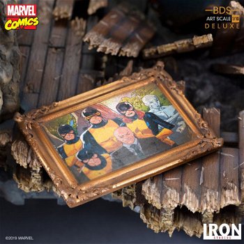 Iron studios Marvel Comics X-Men VS Sentinel Deluxe Statue - 3