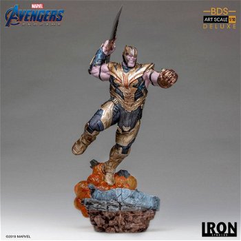 Iron Studios Avengers Endgame 1/10 Thanos Deluxe Statue - 1