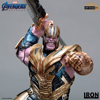 Iron Studios Avengers Endgame 1/10 Thanos Deluxe Statue - 5