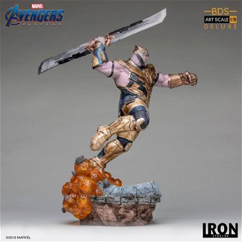 Iron Studios Avengers Endgame 1/10 Thanos Deluxe Statue - 4