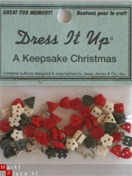 dress it up buttons a keepsake christmas - 1
