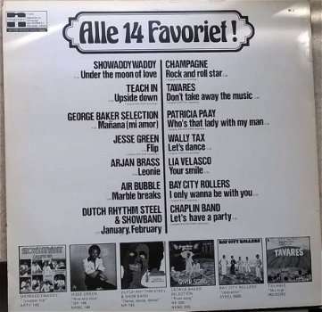LP Alle 14 Favoriet NZ 2 - 1976 - 2