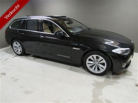 BMW 5-serie Touring - 530XD high executive, leer, pano, cruise - 1