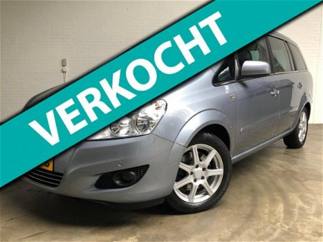 Opel Zafira - 2.2 16v 150PK 7Persoons Cosmo, Ecc, Half-Leder, Navi, Trekhaak, RIJKLAAR PRIJS - 1