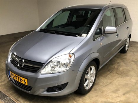 Opel Zafira - 2.2 16v 150PK 7Persoons Cosmo, Ecc, Half-Leder, Navi, Trekhaak, RIJKLAAR PRIJS - 1