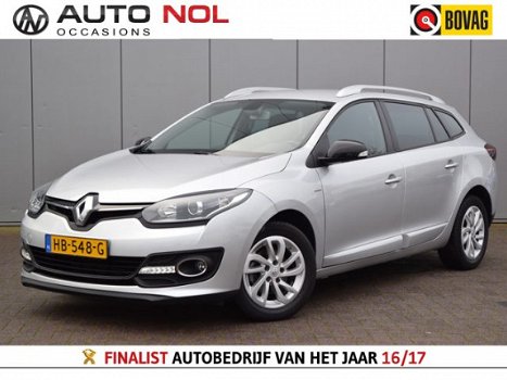 Renault Mégane Estate - 1.5 dCi Limited Navi Climate Cruise Led Dagrij Trekh. Getint Glas Dakrails - 1