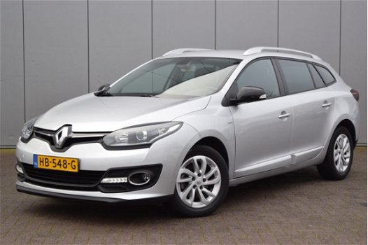 Renault Mégane Estate - 1.5 dCi Limited Navi Climate Cruise Led Dagrij Trekh. Getint Glas Dakrails - 1