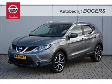 Nissan Qashqai - 1.2 DIG-T Tekna Navigatie, Panoramadak, AVM, 19