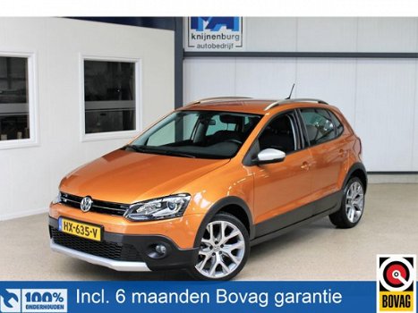 Volkswagen Polo - 1.2 TSI Cross 7-DSG. Xenon verlichting. Navigatie, Mirror Link etc. etc. 100% (Dea - 1