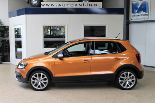 Volkswagen Polo - 1.2 TSI Cross 7-DSG. Xenon verlichting. Navigatie, Mirror Link etc. etc. 100% (Dea - 1