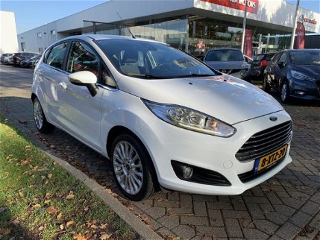 Ford Fiesta - 1.0 EcoBoost TITANIUM 100pk 5-DRS 1e Eig., Nav., Climate, Cruise, Voorruitverw., PDC - 1