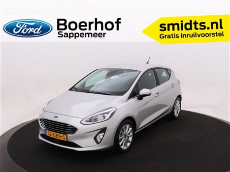 Ford Fiesta - 1.0 EcoBoost Titanium 100pk | Camera | Adaptive Cruise | ALL Season banden | - 1