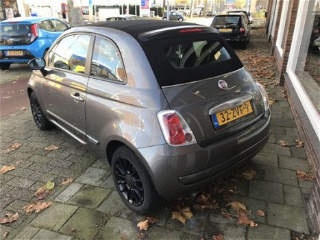 Fiat 500 C - 0.9 TwinAir Hele leuke auto met een super mooie kleur grijs metaillic CABRIO inruil en - 1