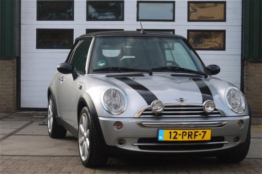 Mini Mini Cabrio - 1.6 One Salt cooper youngtimer cabrio nieuwe versnellingsbak en koppeling - 1