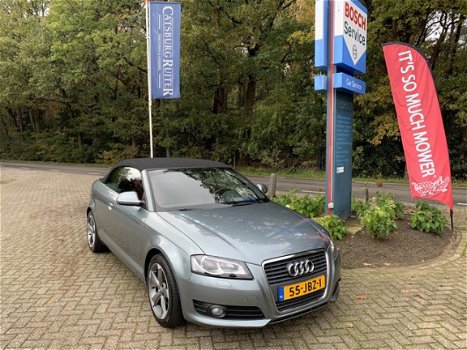 Audi A3 Cabriolet - 2.0 TDI AMBITION PRO LINE INCL/GARANTIE/AFL.KOST AIRCO/CRUISE/NAVI - 1