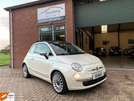 Fiat 500 - 0.9 TwinAir Lounge PANORAMA-NAVI-AIRCO-LM.VELGEN - 1