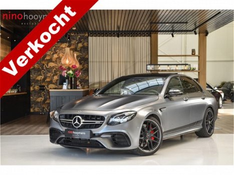 Mercedes-Benz E-klasse - 63 S AMG 4Matic Edition 1 *Perf stoelen* *pano dak* *headup* *fabrieksgaran - 1