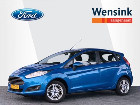 Ford Fiesta - 1.0 Titanium 80pk | Navigatie | Cruise Control | Airco | Bluetooth | Aux | 15inch Lich - 1
