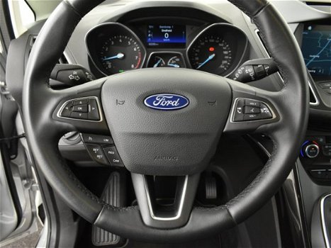 Ford Grand C-Max - 1.0 Titanium 7p. | Carplay Navi | Cruise | PDC | Dealer Onderhouden - 1