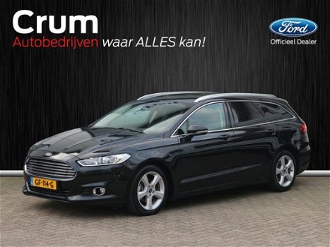 Ford Mondeo Wagon - 150pk 2.0TDCI Titanium met Leder/Alcantara Trekhaak 17inch LM velgen - 1