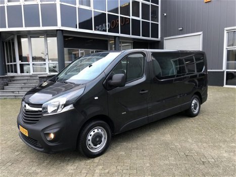 Opel Vivaro - 1.6 CDTI L2H1 DC Edition Airco|Navi|Bluetooth|Cruise Control|6-Pers - 1