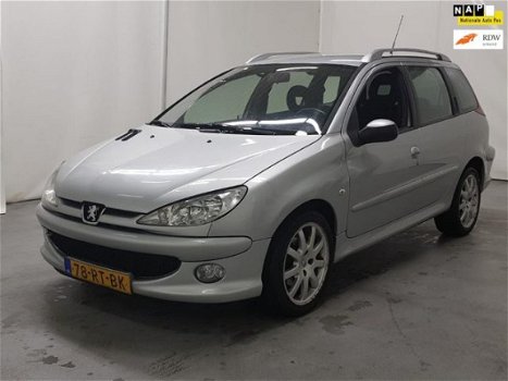 Peugeot 206 SW - 2.0 HDi Quiksilver ✅NAP, AIRCO, 2XSLEUTELS, DEALERONDERH, APK 11-10-2020 - 1