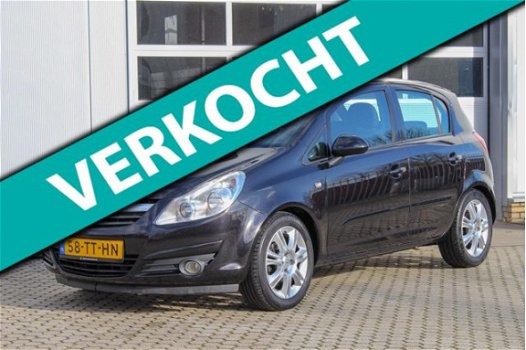 Opel Corsa - 1.4-16V Enjoy | Dealer onderhouden - Airco - Nette auto - 1