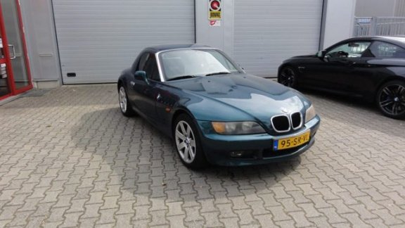 BMW Z3 Roadster - 1.8I Vol Leder Zwart/Groen, Airco, Hardtop - 1