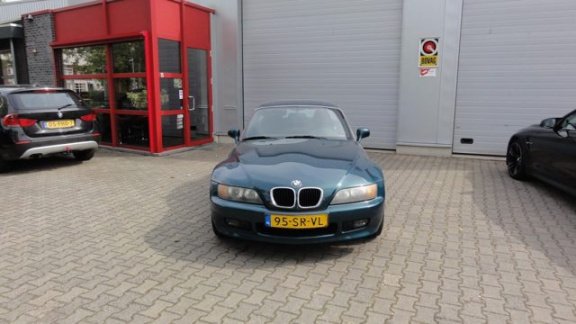 BMW Z3 Roadster - 1.8I Vol Leder Zwart/Groen, Airco, Hardtop - 1