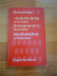 sinterklaasdichters in Nederland door Herman Vuijsje