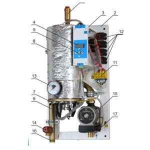 Elektrische CV ketel 4 kW, ruimtes tot max. 50m2 - 6