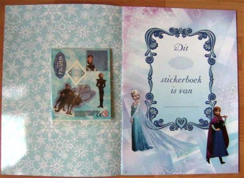 Stickerboek Frozen - Van de movie Disney Frozen - 3