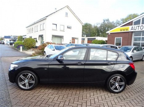 BMW 1-serie - 118d Automaat Bns Leer, Schuifdak, Navi, 17'', Trekhaak, - 1