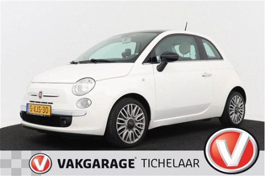 Fiat 500 - 0.9 TwinAir Turbo Cult | Leer | Panoramadak | Open dak | Xenon - 1